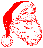 Père Noël Gifs animes, images transparentes